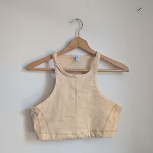 [3 for $20] Zara Beige Crop Top